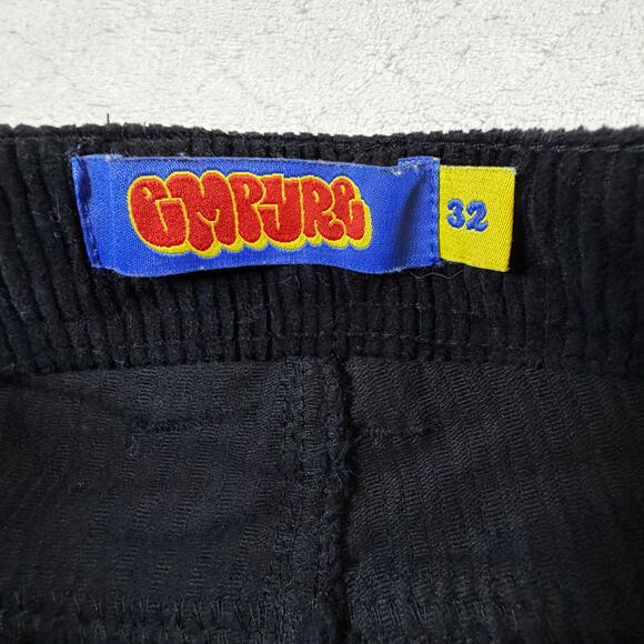 Empyre Loose Fit Black Corduroy Skate Pants size 32 - excellent condition - Picture 3 of 9